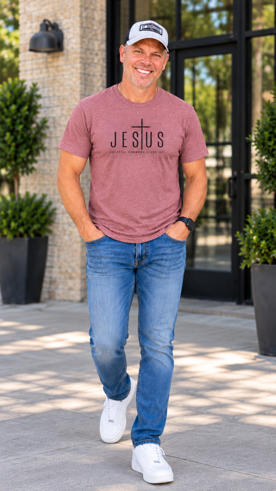 Jesus Stll Changing Lives Dryblend Men's