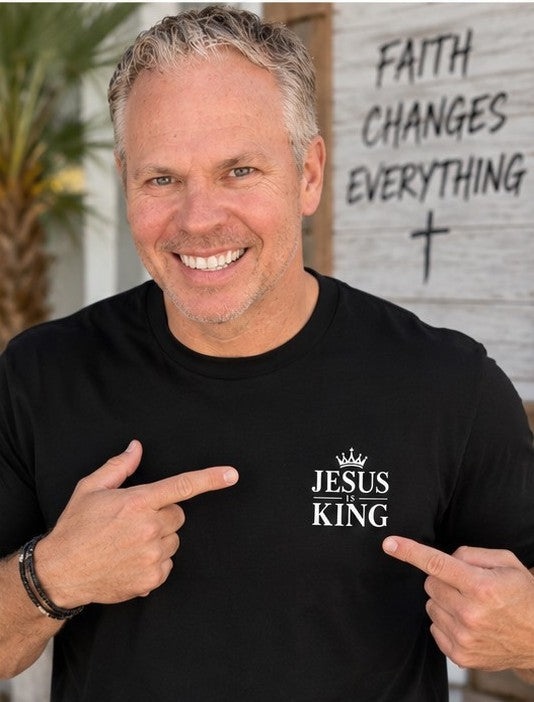 Jesus is King Softstyle Men's
